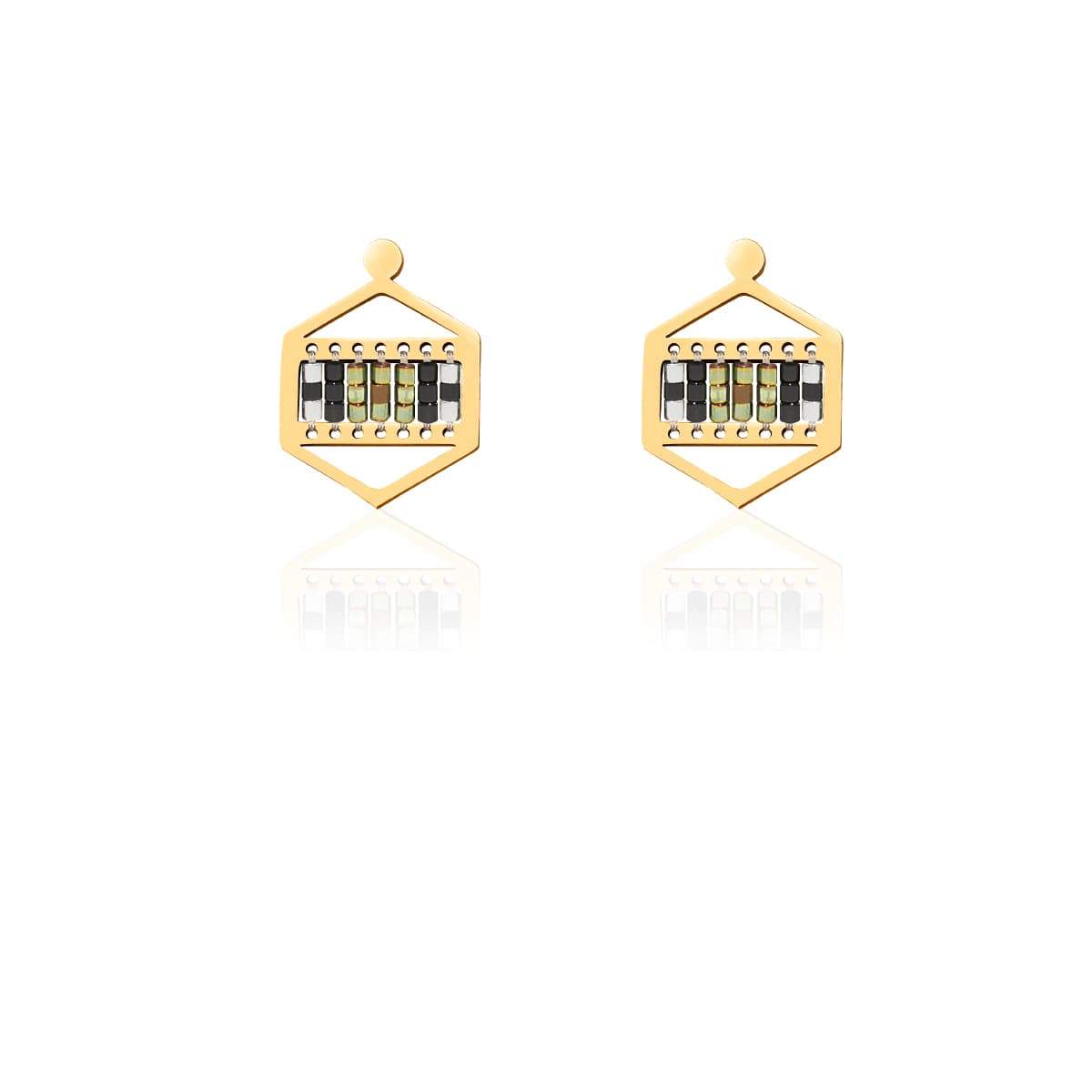 Rolling Hills | 18k Gold | Boho Earrings